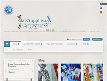 Tablet Screenshot of glasssupplies41.com